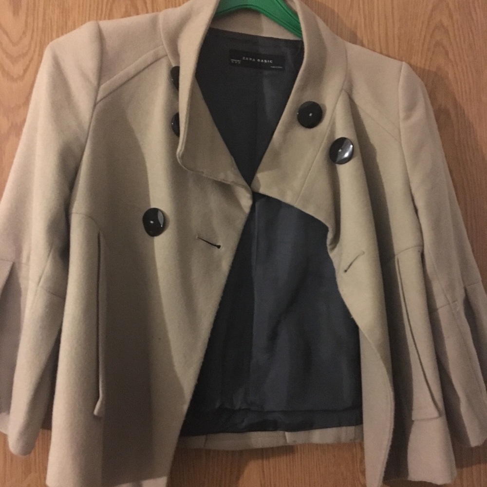 Zara brown short coat